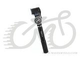 Мининасос Green Cycle GPM-063 телескопический алюминиевый с манометром, Presta+Schrader, 80 psi